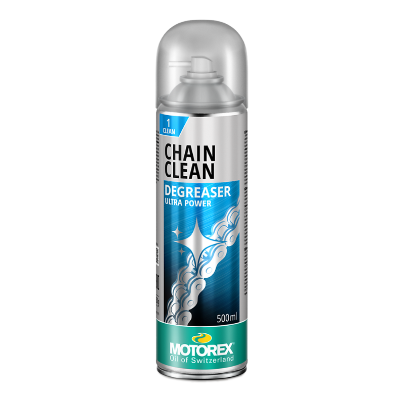 MOTOREX CHAIN CLEAN DEGREASER 500ML SPRAY