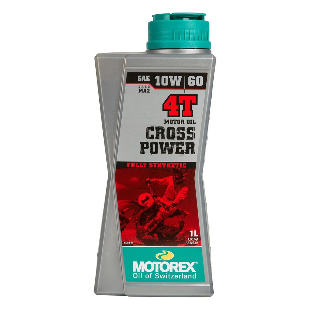 MOTOREX CROSS POWER 4T  10W/60 JASO MA 2 1L