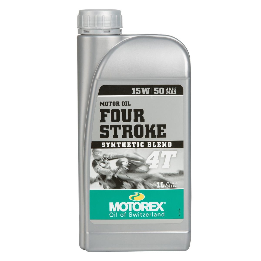 MOTOREX FOUR STROKE 4T 15W/50 JASO MA 2 1L