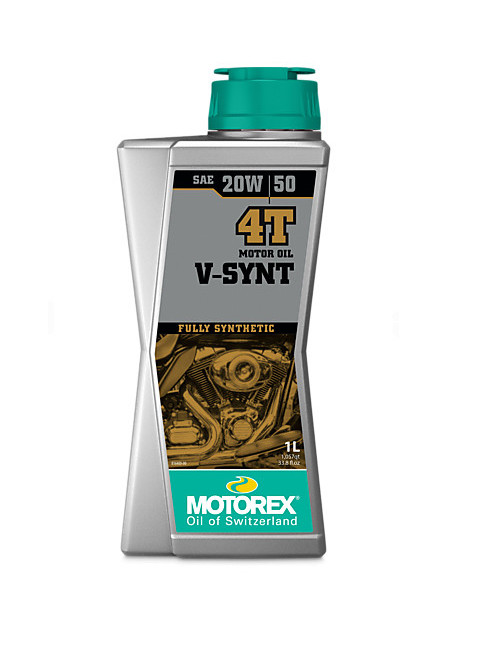 MOTOREX V-SYNT 4T SAE 20W/50 1L H-D