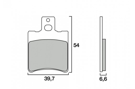 BRENTA PLAQUETTES DE FREINS 3011