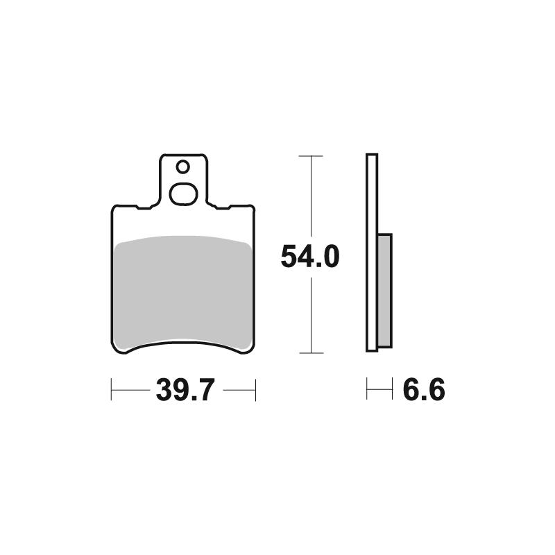 EVEREST PLAQUETTES DE FREINS EV-114-667YL