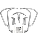 CRASHBARS SILVER HONDA AFRICA TWIN CRF1000L 16-19