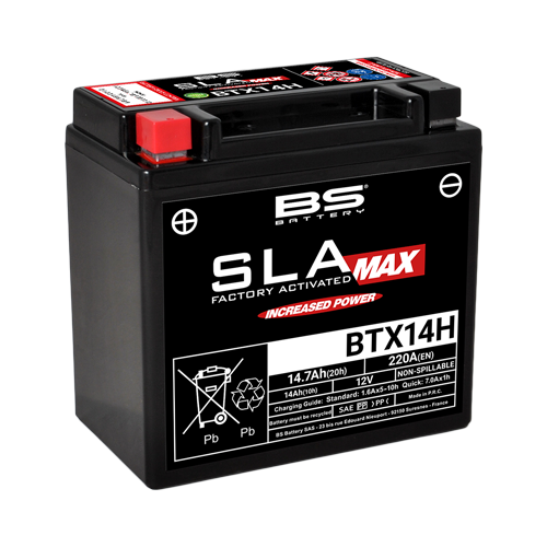 BS BATTERIE BTX14H SLA MAX