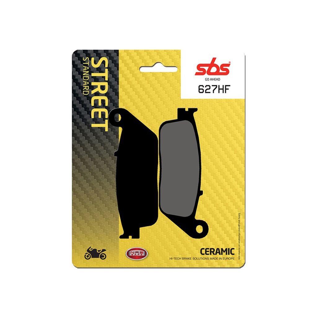 SBS PLAQUETTES DE FREINS 627HF