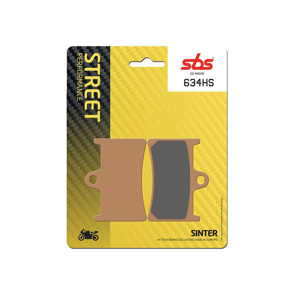 SBS PLAQUETTES DE FREINS 634HS