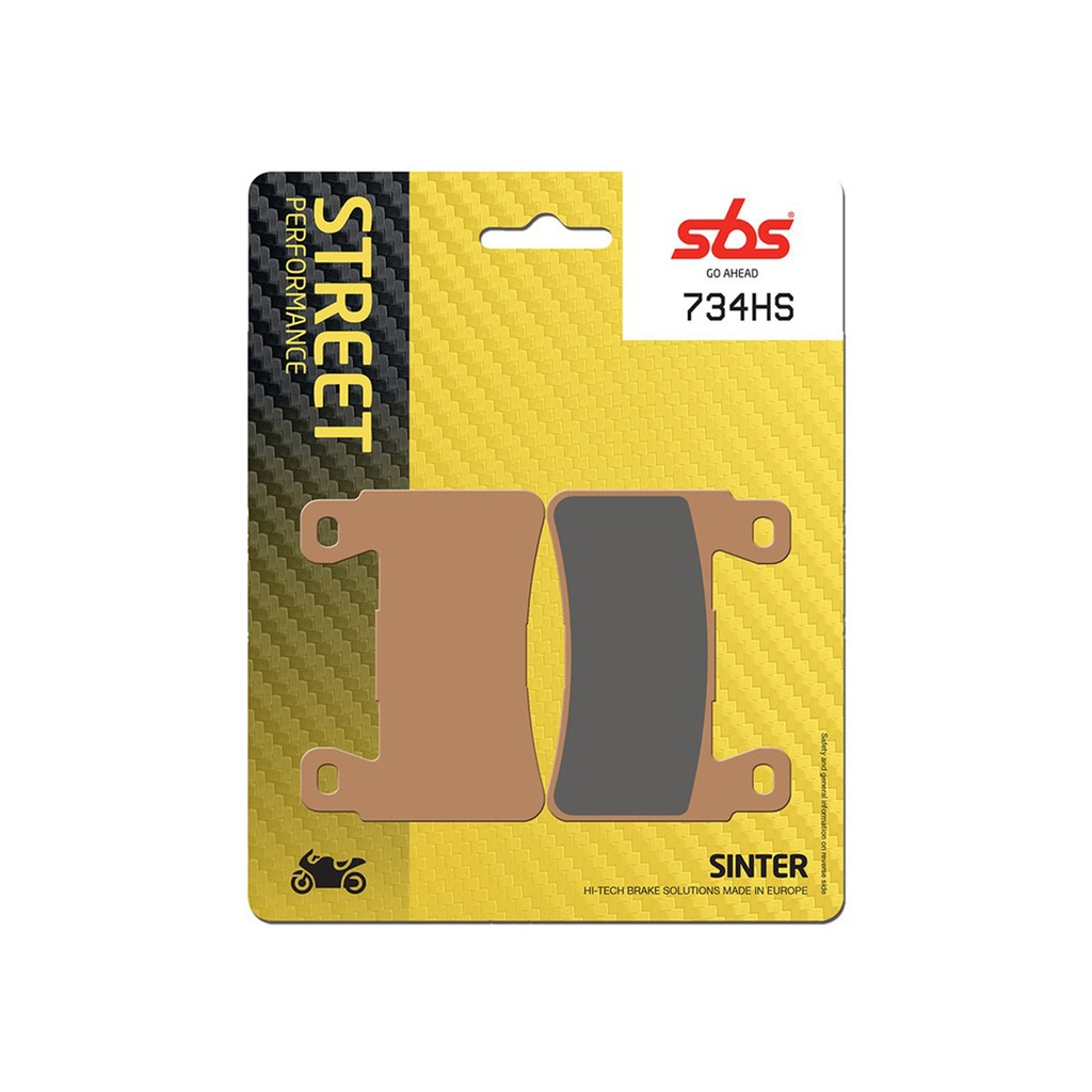 SBS PLAQUETTES DE FREINS 734HS 