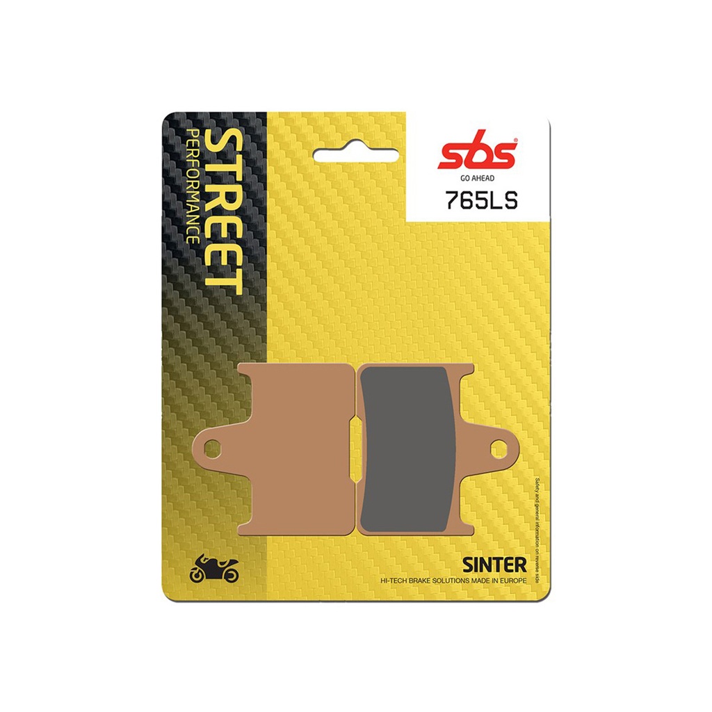 SBS PLAQUETTES DE FREINS 765LS