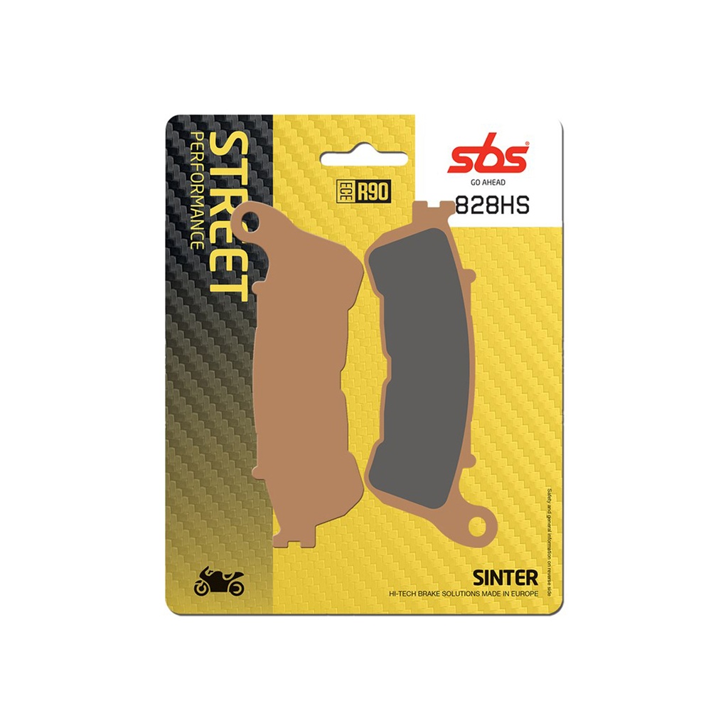 SBS PLAQUETTES DE FREINS 828HS