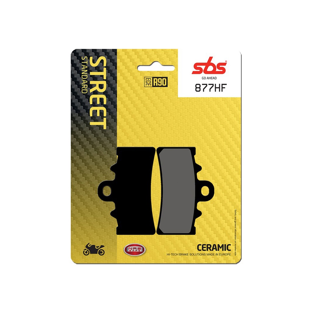 SBS PLAQUETTES DE FREINS 877HF