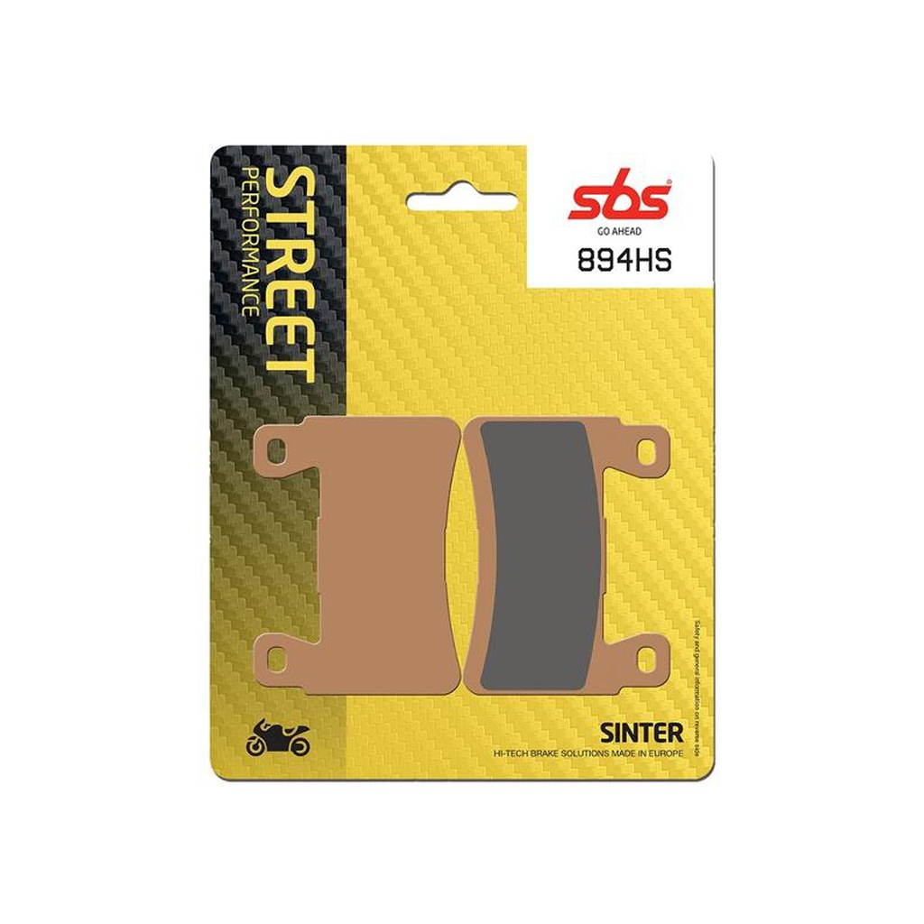 SBS PLAQUETTES DE FREINS 894HS