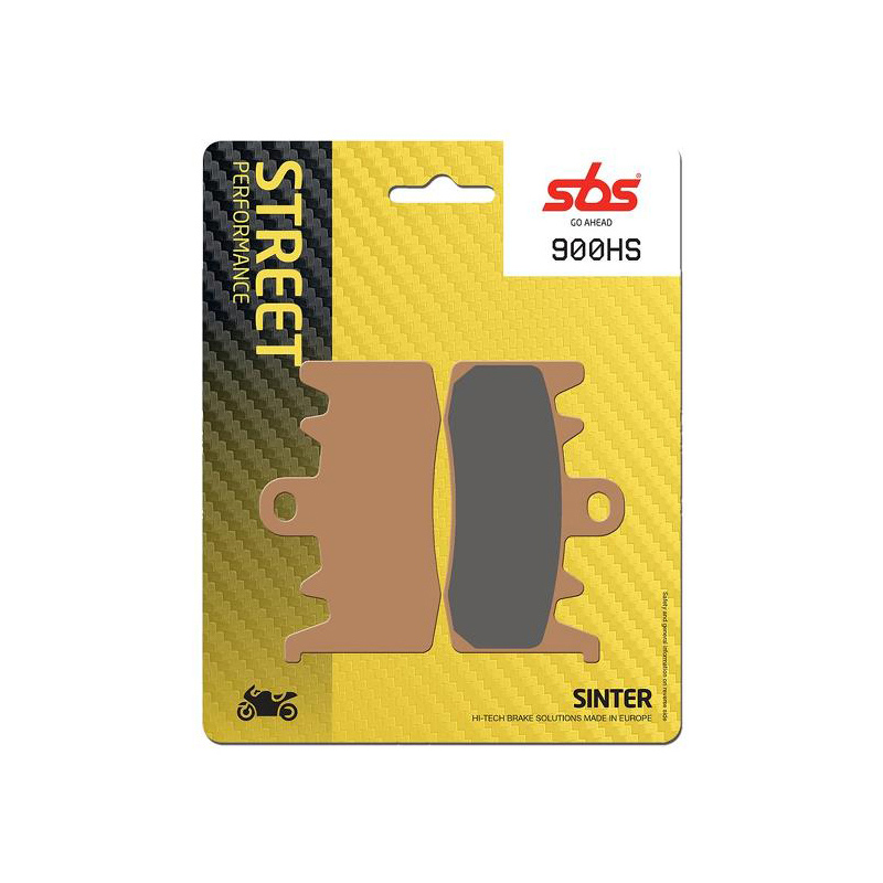 SBS PLAQUETTES DE FREINS 900HS