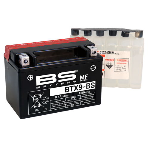 BS BATTERIE BTX9-BS 