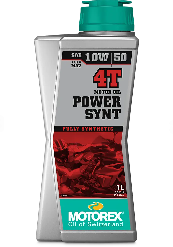 MOTOREX POWER SYNT 4T  10W/50 JASO MA 2 1L