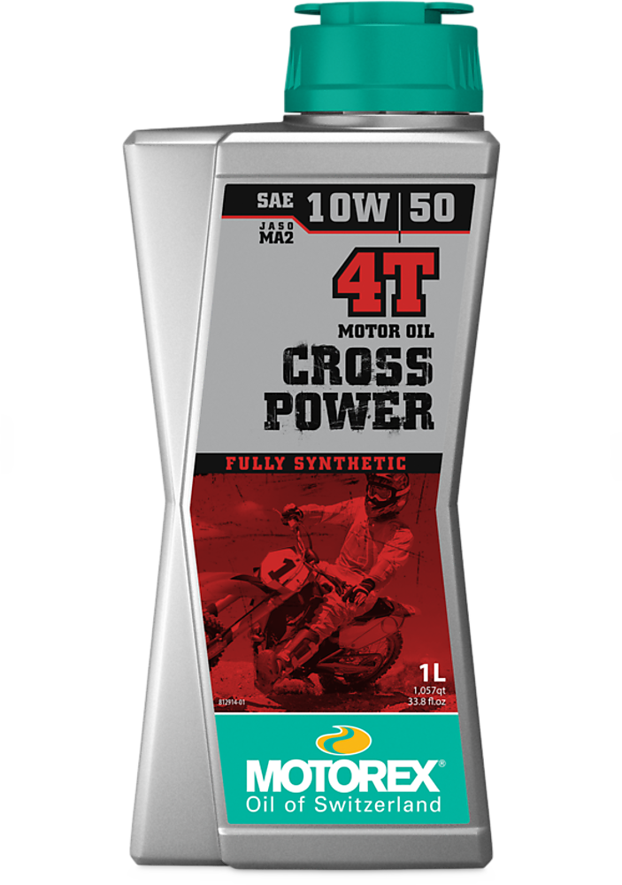 MOTOREX CROSS POWER 4T  10W/50 JASO MA 2 1L