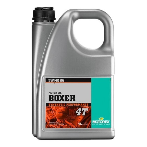 [ITM0585] MOTOREX BOXER 4T  5W/40 JASO MA 2 4L 