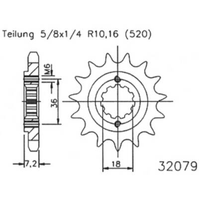 [ITM1101] ESJOT PIGNON 50-32148-14