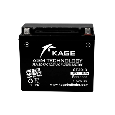 KAGE BATTERIE YTX20L | GT20-3