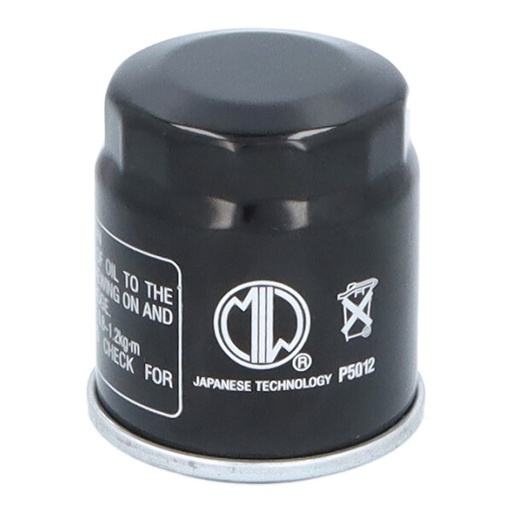 MIW FILTRE A HUILE P5012 | HF183