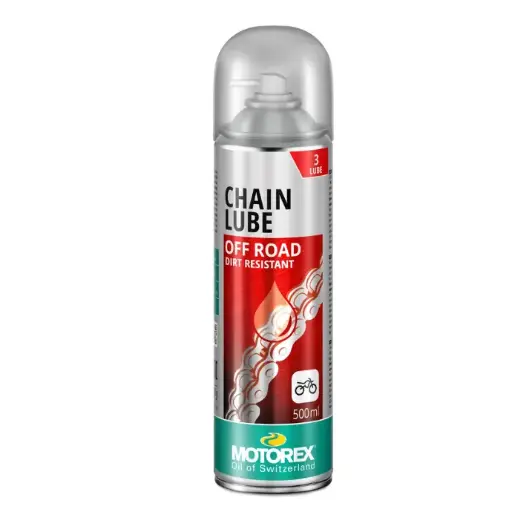 [ITM0588] MOTOREX CHAINLUBE OFF ROAD 500ML SPRAY