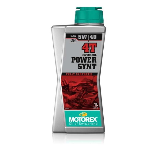 [308093] MOTOREX POWER SYNT 4T  5W/40 JASO MA 2 1L