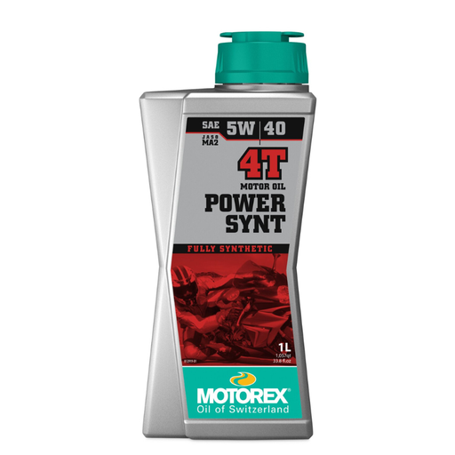 [ITM0611] MOTOREX POWER SYNT 4T 5W/40 1L