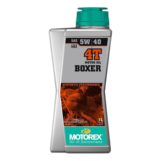 [308239] MOTOREX BOXER 4T  5W/40 JASO MA 2 1L 