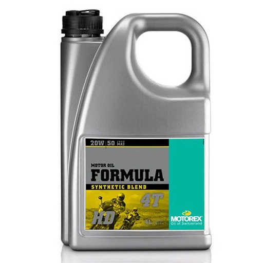 [ITM0597] MOTOREX FORMULA 4T 20W/50 JASO MA 2 4L H-D