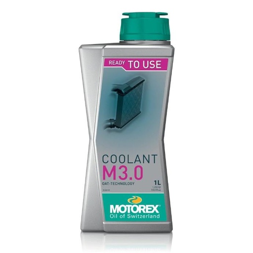 [308100] MOTOREX COOLANT M3.0 Ready to use 1L