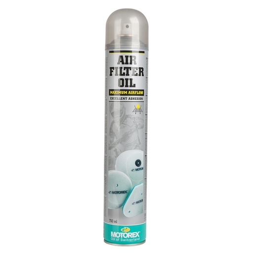 MOTOREX AIR FILTER OIL 750ML 