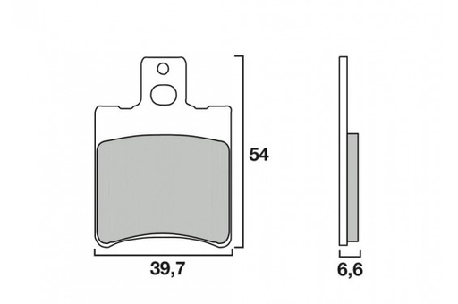 BRENTA PLAQUETTES DE FREINS 3011