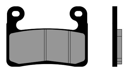 [ITM0149] BRENTA PLAQUETTES DE FREINS 4206