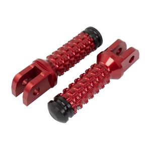 [ITM0001] BIKEIT REPOSE-PIEDS ALUMINIUM AV ROUGE SUZUKI 