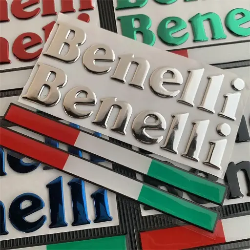 [ITM0428] LOGO BENELLI SILVER 