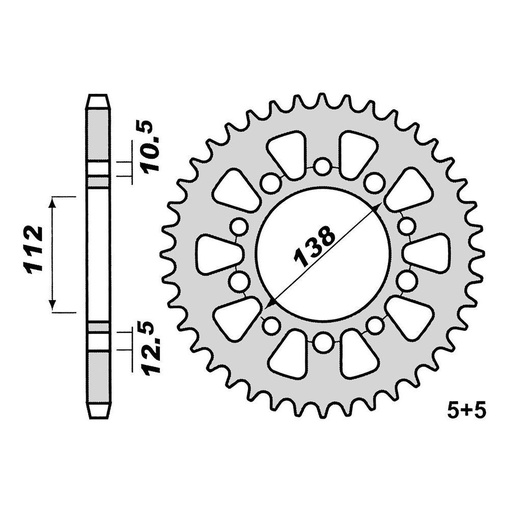 [ITM1484] PBR PLATEAU 4384-38 C45
