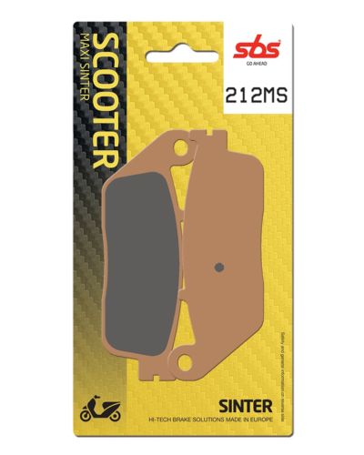 SBS PLAQUETTES DE FREINS 212MS