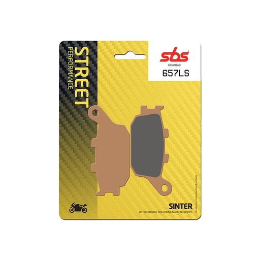 [ITM0831] SBS PLAQUETTES DE FREINS 657LS