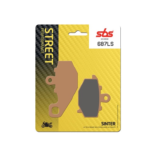 [ITM0840] SBS PLAQUETTES DE FREINS 687LS