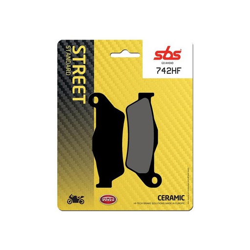 [ITM0848] SBS PLAQUETTES DE FREINS 742HF