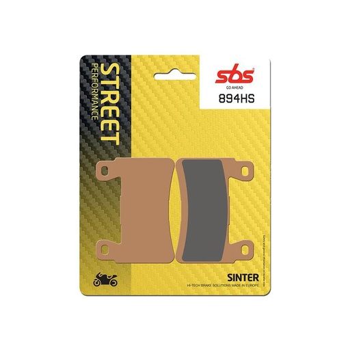 SBS PLAQUETTES DE FREINS 894HS
