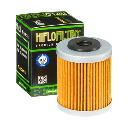 [ITM0355] HIFLOFILTRO FILTRE A HUILE HF651